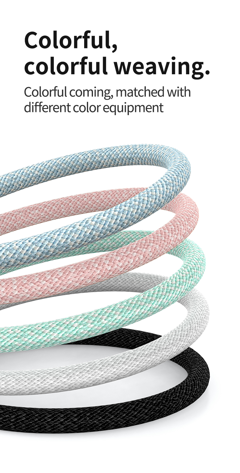 60W  PD Fast Charge iPhone 15 USB-C  Type C to Type C（Double C ）data cable for all notebook/tablet  