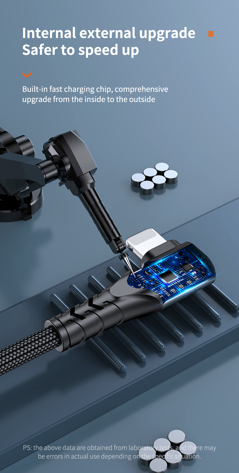  20W Fast charge elbow data charge cable Type C to Lighting