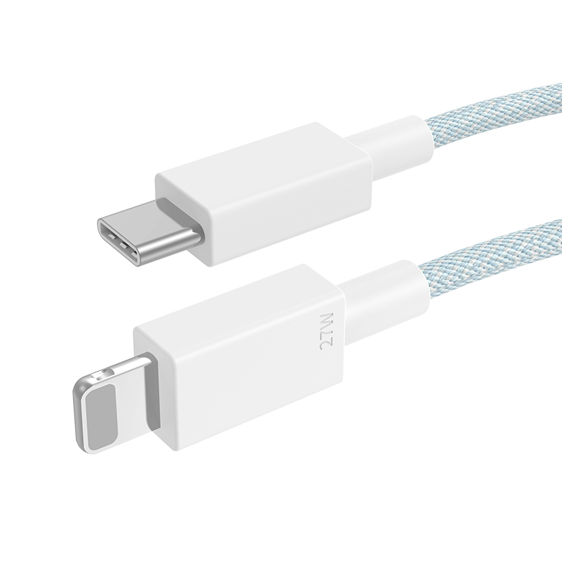 27W PD fast charge data cable Type C to Lighting USB cable 