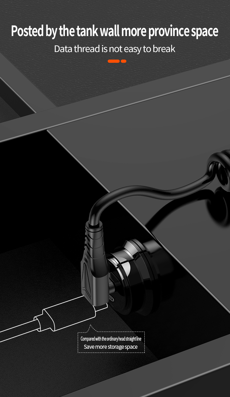 Spring Wire PD Dual C Fast Charging Cable 60W | Carplay-Compatible & Durable Design