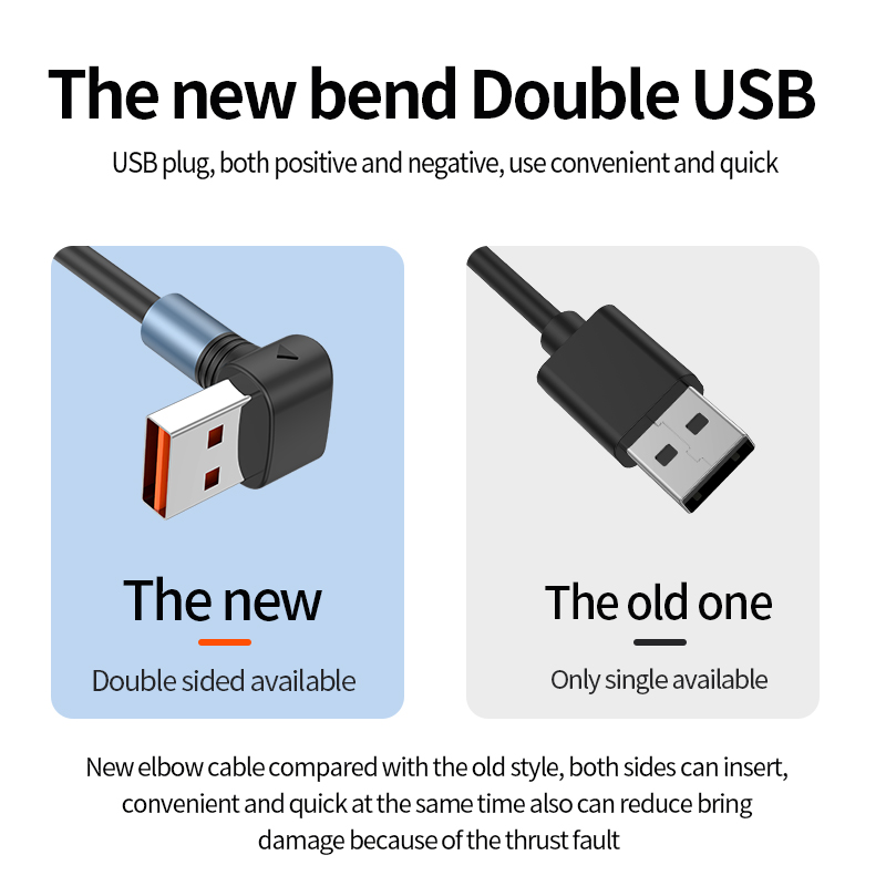 3-in-1 charging cable (USB-C/Micro/Lightning) elbow spring telescopic data cable