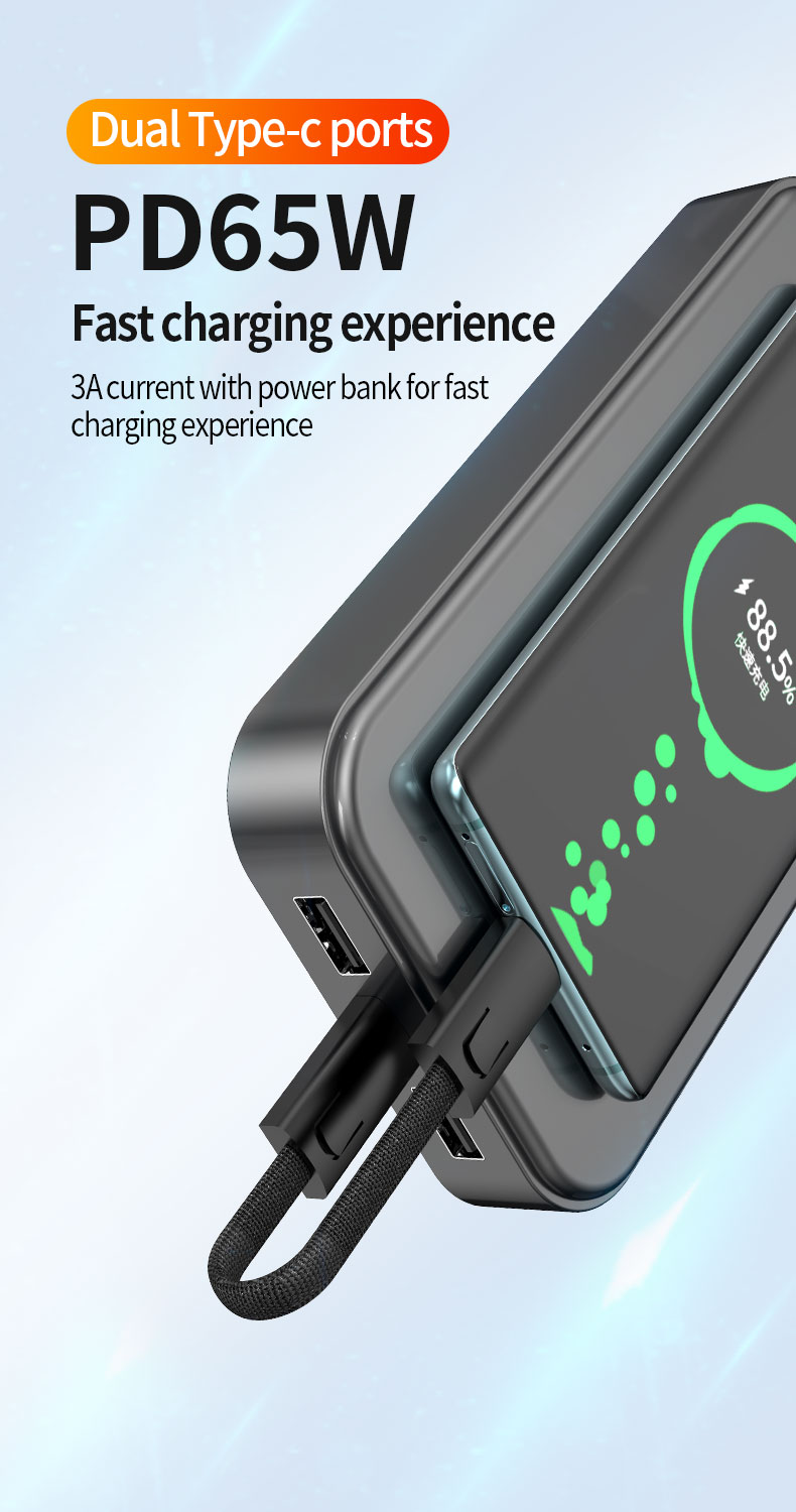 High quality Keychain/Lanyard Data Cable PD60W fast charge cable 