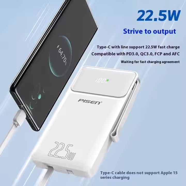 Wholesale Outdoor Mobile Supply 10000 Mah outdoor Portal Power Bank & Power Station with wire