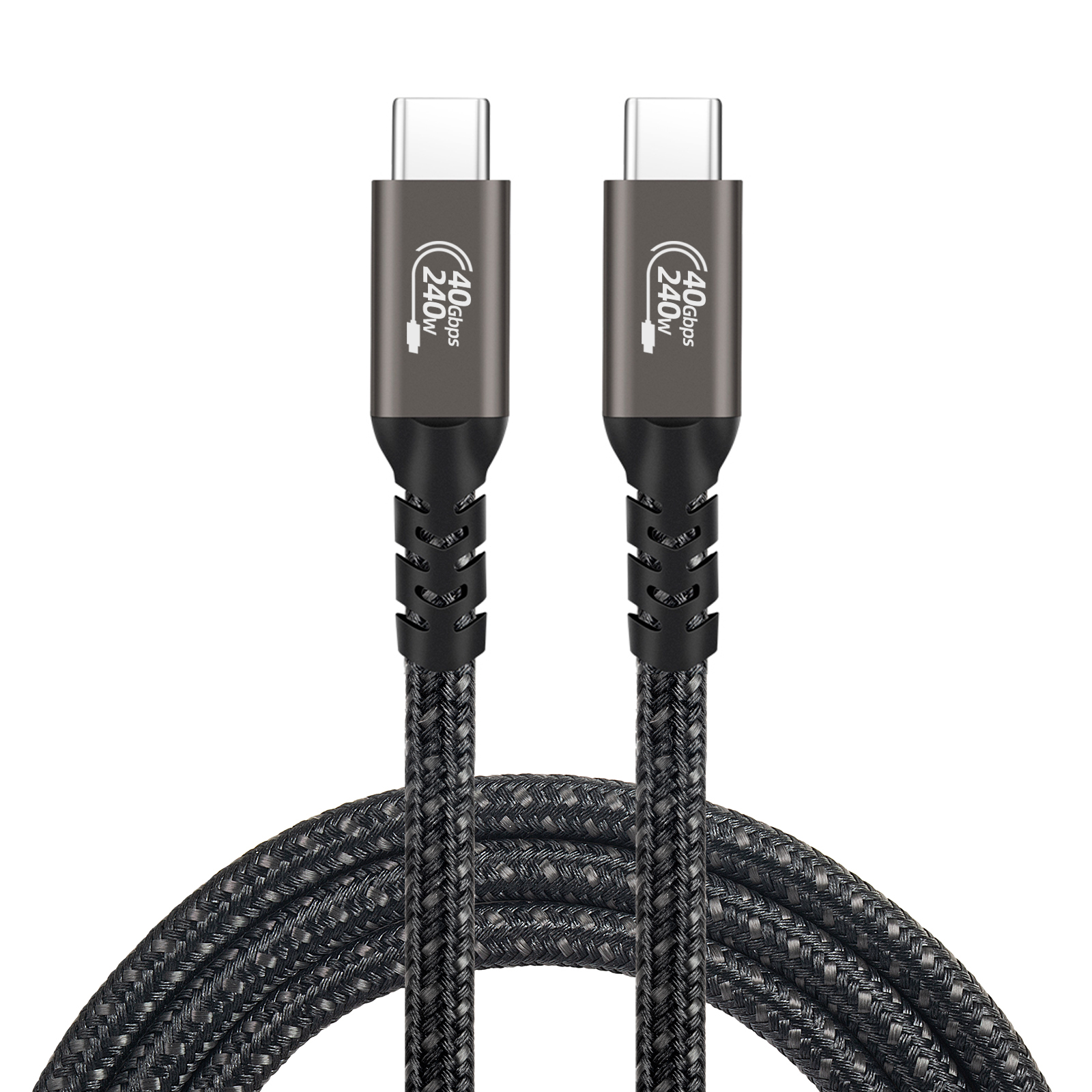 USB4 40Gbps data cable TYPE-C To TYPE-C compatible with Thunderbolt 4/3  transfer USB C cable