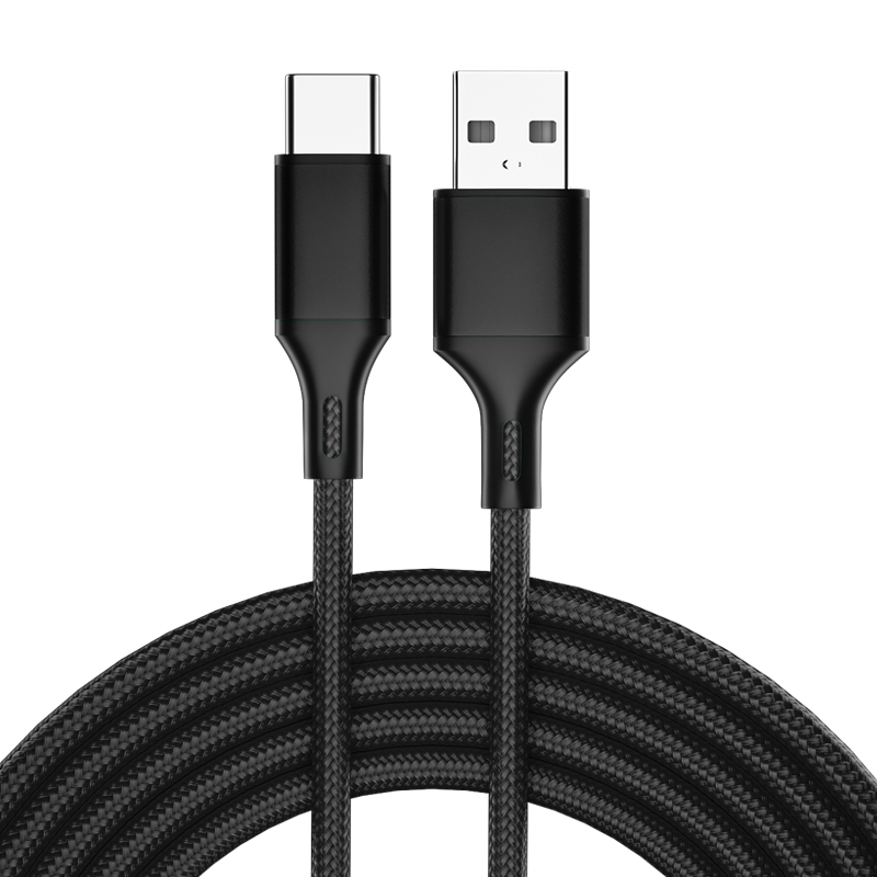   Fast-Charging Type C USB Data transfer Cable – Nylon Braid & Aluminum Alloy  