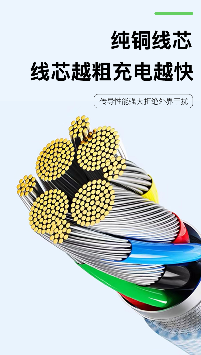  PD27W super charger Type C to Lighting data cable 