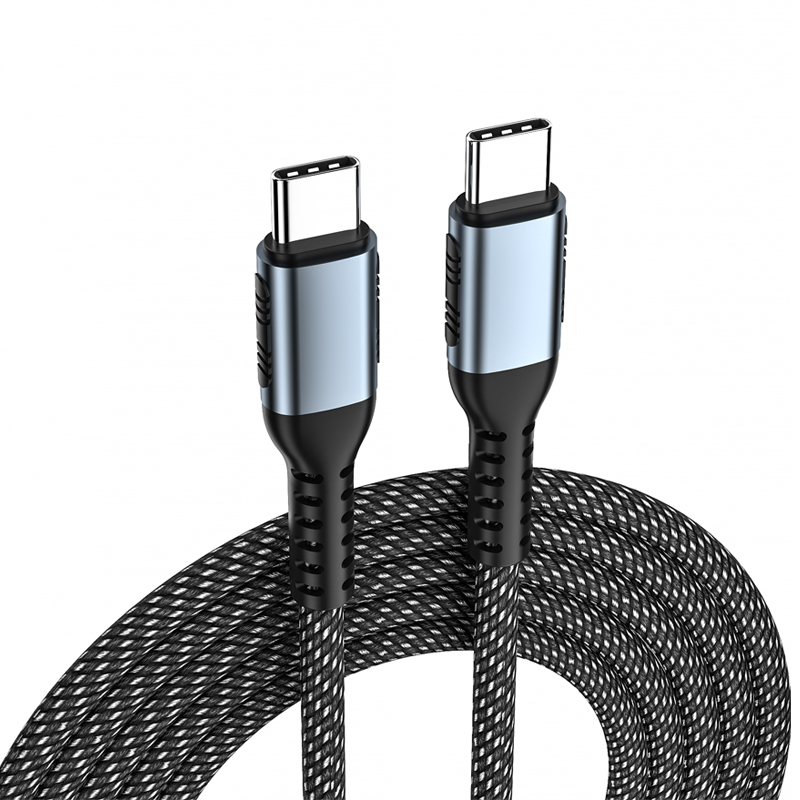  100W 5A fast charge cable Type-C To Type C aluminum alloy 1m 2m