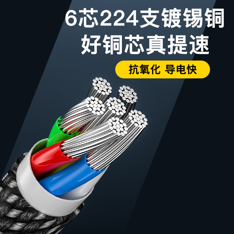  100W 5A fast charge cable Type-C To Type C aluminum alloy 1m 2m