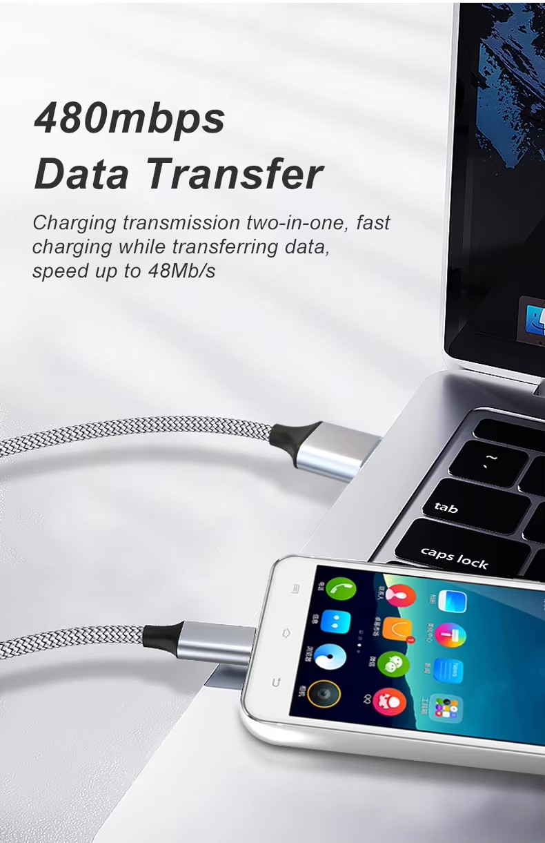 Super Fast charging 120W super fast charger USB A To Type C compatible with Iphone 16 /15