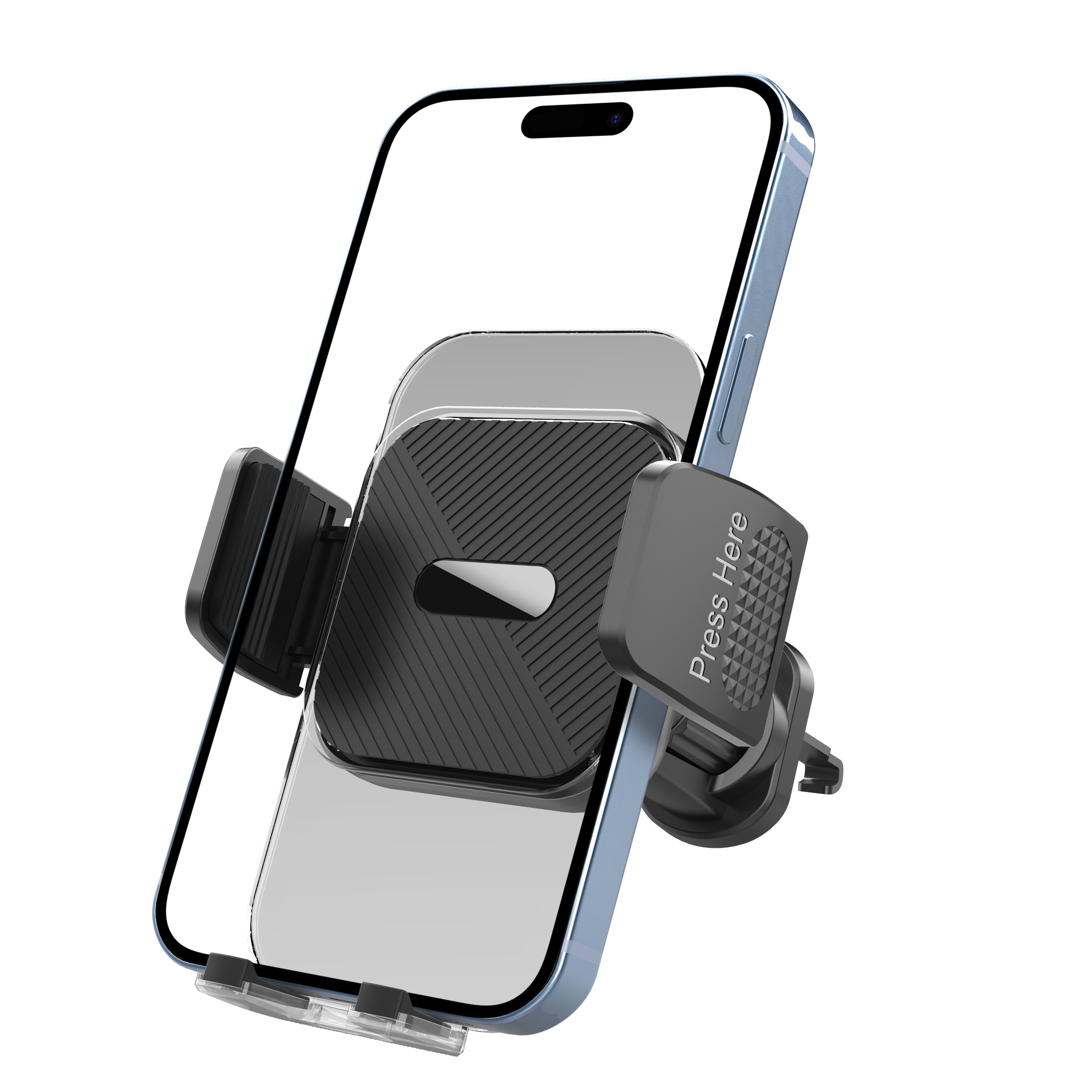  Universal 360 Degree Rotation Mobile Phone Holder Mount Cellphone Cradle Car Air Vent Hook Clip  