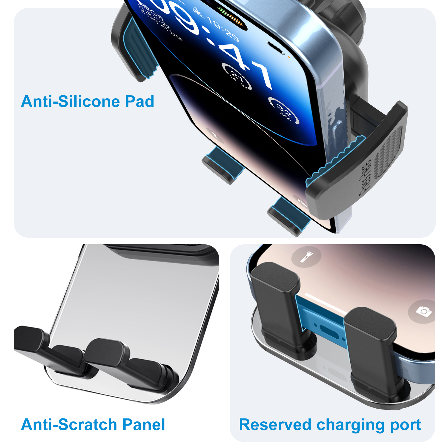 Car Accessories Smartphones Phone Holder Universal Air Vent Cell Phone holder