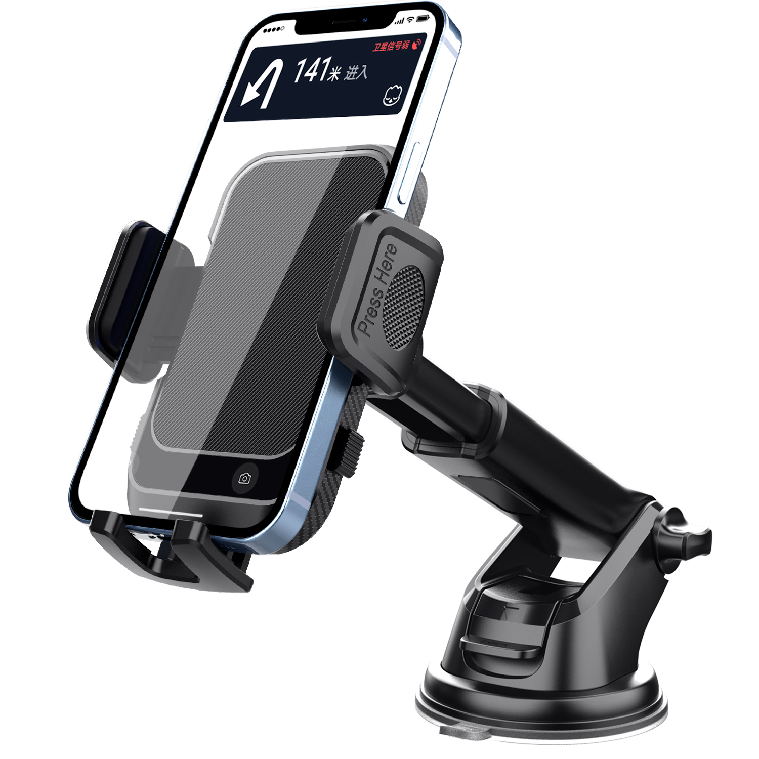 Car Mobile Phone Bracket Car Outlet Navigation Support Adjustable Rotation Car Phone Holder