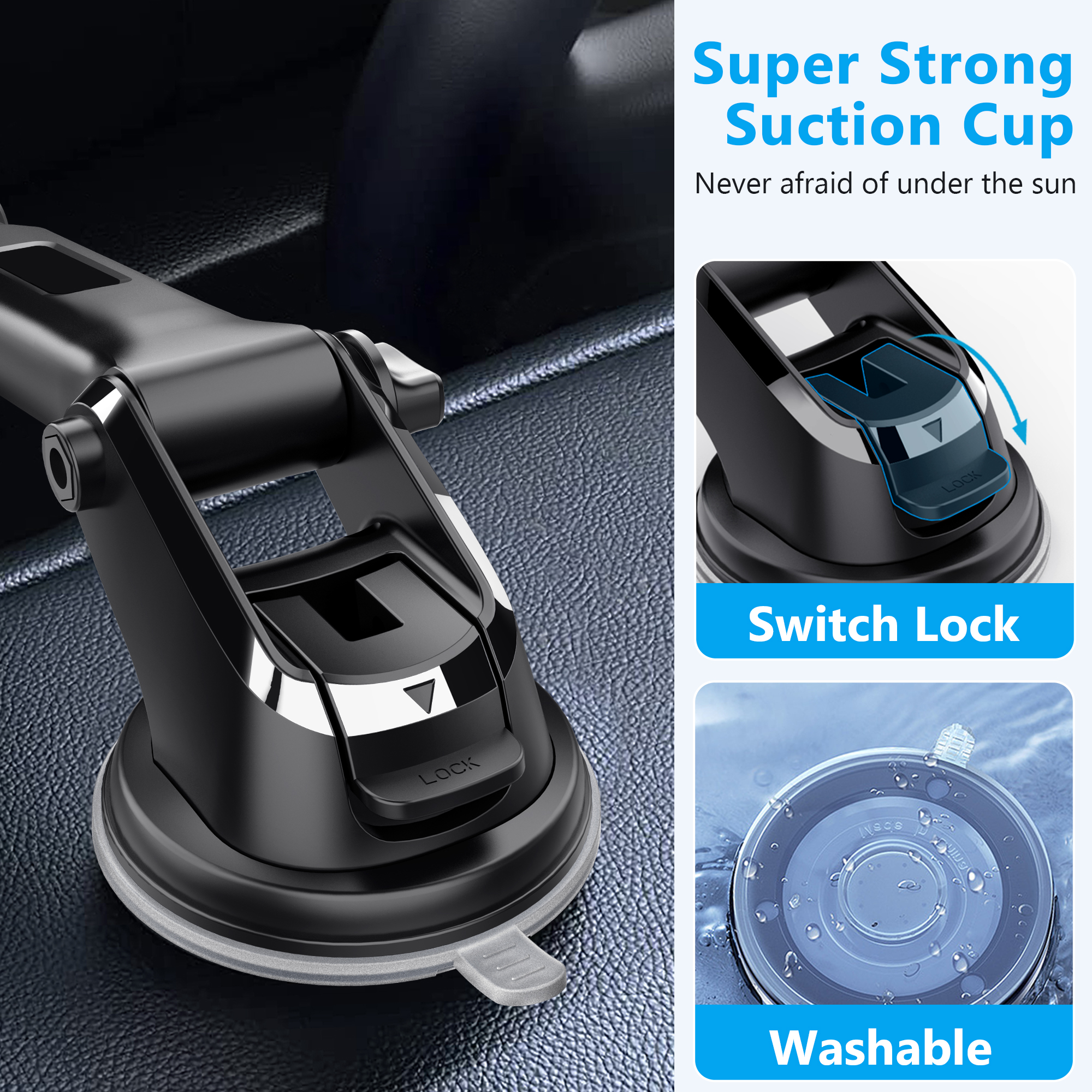 Car Mobile Phone Bracket Car Outlet Navigation Support Adjustable Rotation Car Phone Holder