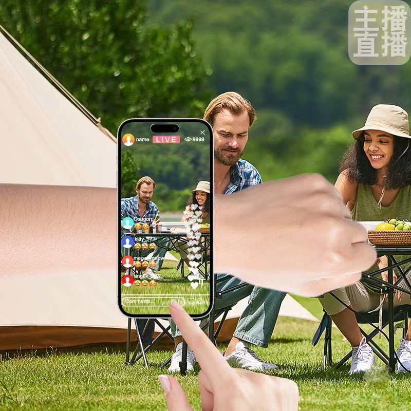 New Running Sports Magnetic Phone Holder with Adjustable Size