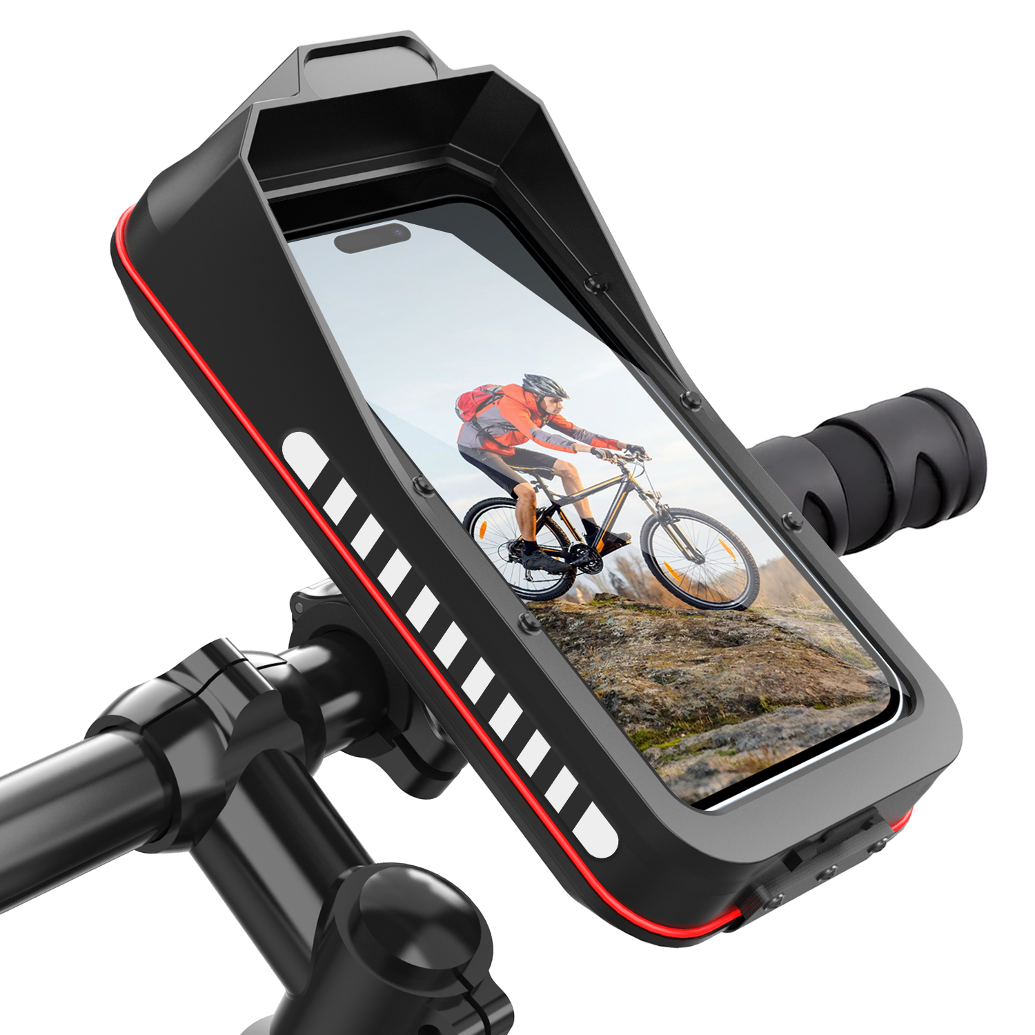 Bicycle Mobile Phone Rack E Bike Motorcycle Shockproof Waterproof Bike Phone Holder