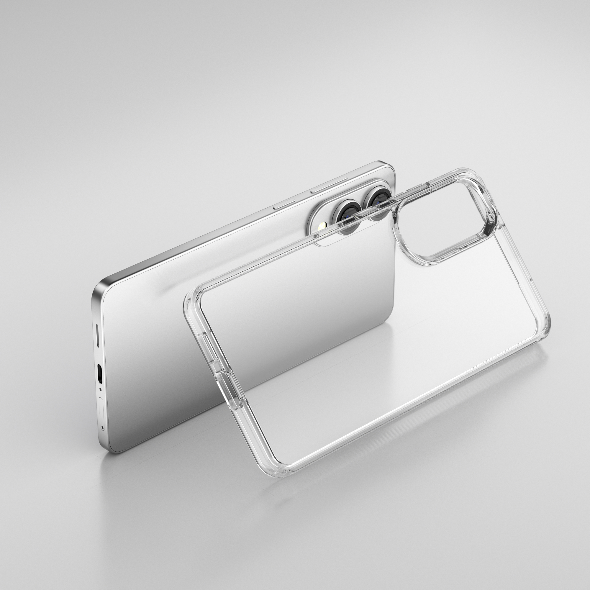 High clear transparent Hybrid Case, Stylish, Sleek and Shockproof for Samsung galaxy S25 