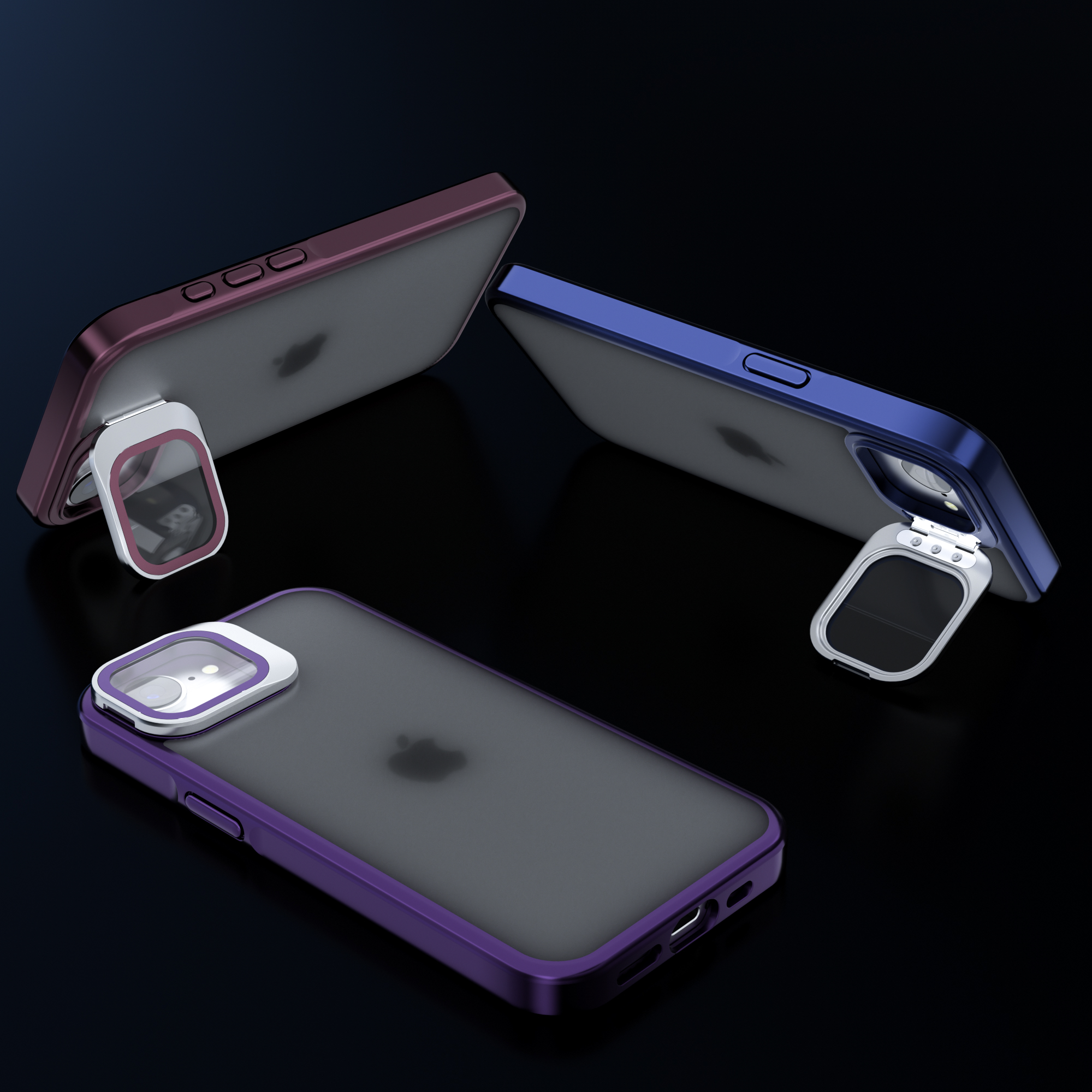 For iphone SE4 Frame bracket PC mobile phone case cover  