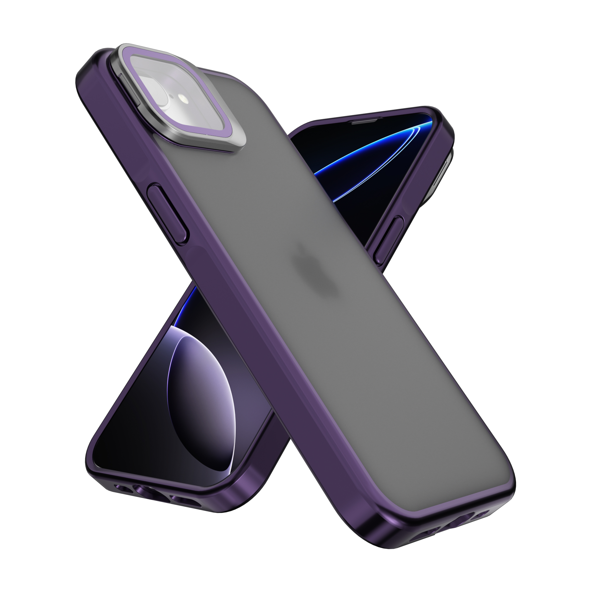 For iphone SE4 Frame bracket PC mobile phone case cover  