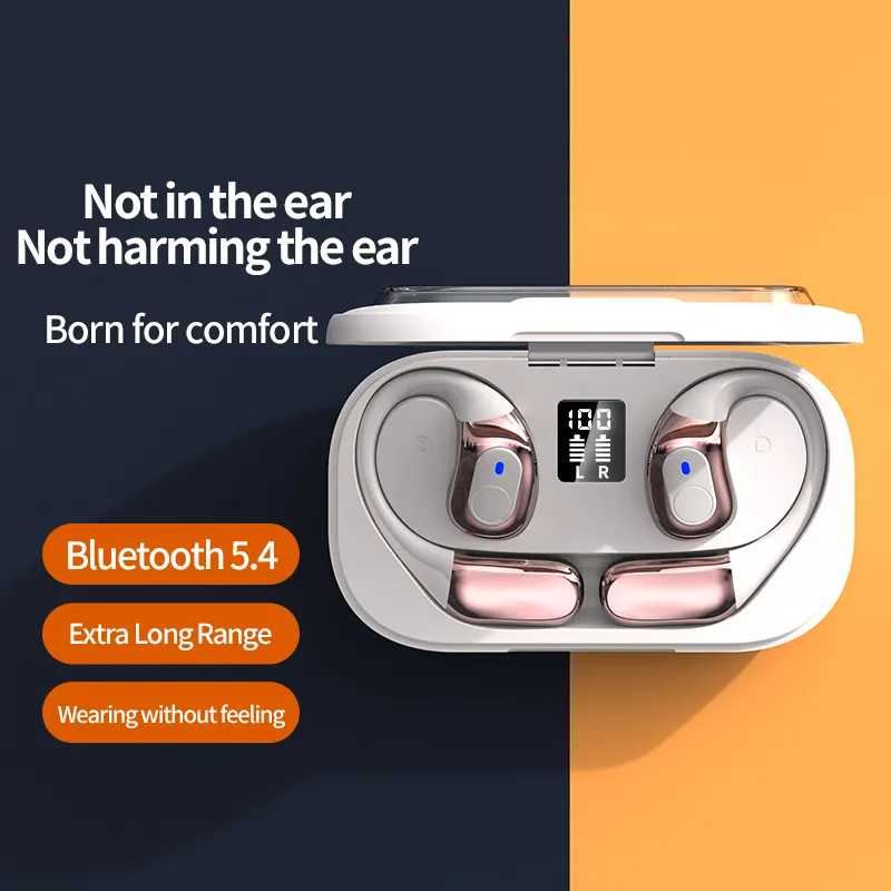  Earphones Wireless Earbuds BT V5.3 IPX4 Waterproof Sports Headphones for Huawei Xiaomi Oppo Vivo 