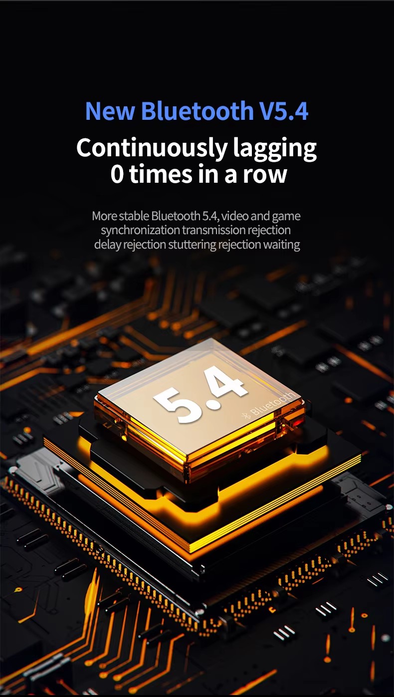  Earphones Wireless Earbuds BT V5.3 IPX4 Waterproof Sports Headphones for Huawei Xiaomi Oppo Vivo 