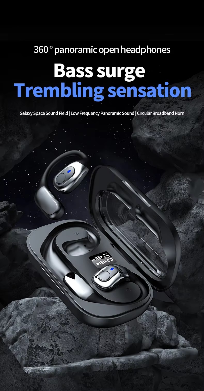  Earphones Wireless Earbuds BT V5.3 IPX4 Waterproof Sports Headphones for Huawei Xiaomi Oppo Vivo 