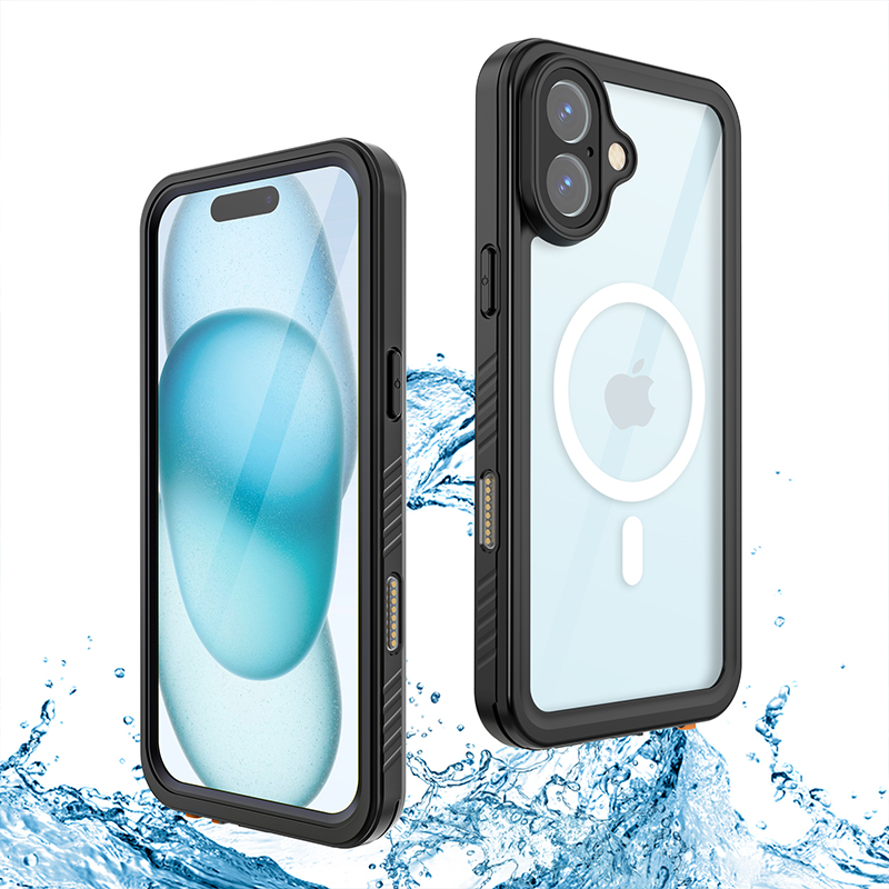 Magsafe Waterproof IP68 phone case For Iphone 16 Pro All iphone and Samsung models 