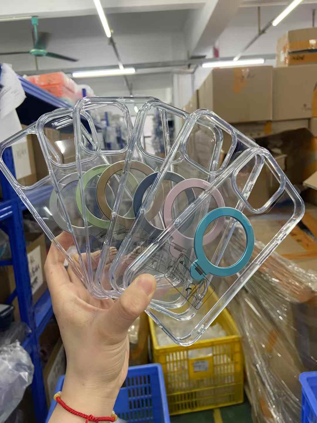 High quality TPU+pC+metal magsafe case mobile phone case manufacture wholesale 