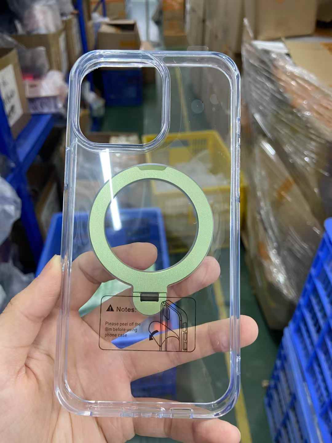 High quality TPU+pC+metal magsafe case mobile phone case manufacture wholesale 