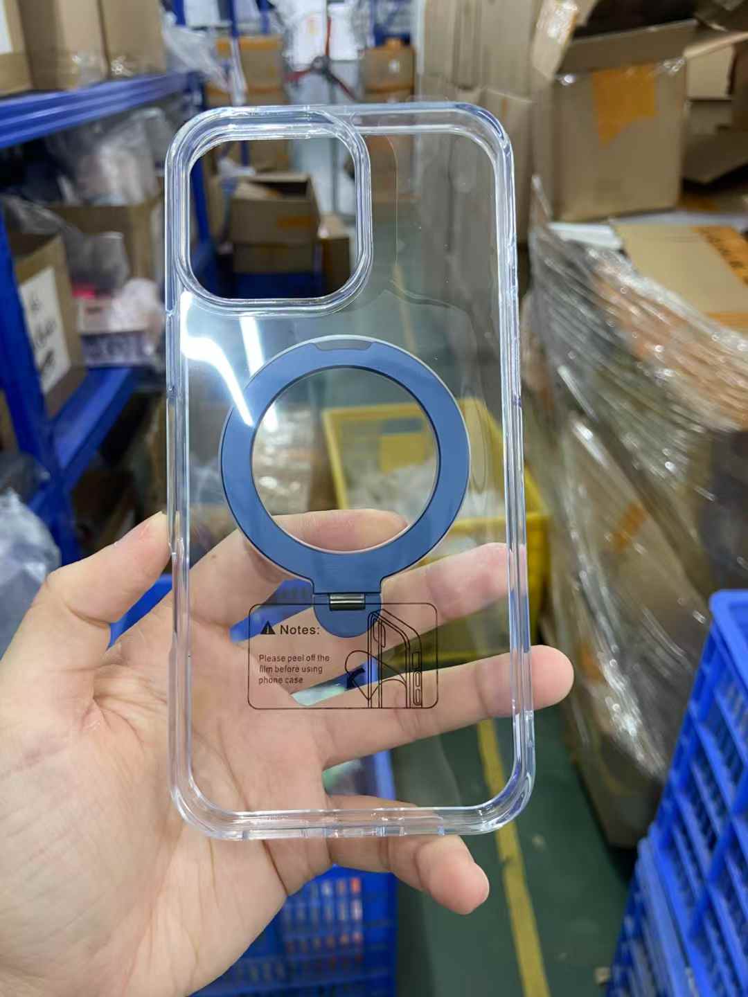 High quality TPU+pC+metal magsafe case mobile phone case manufacture wholesale 