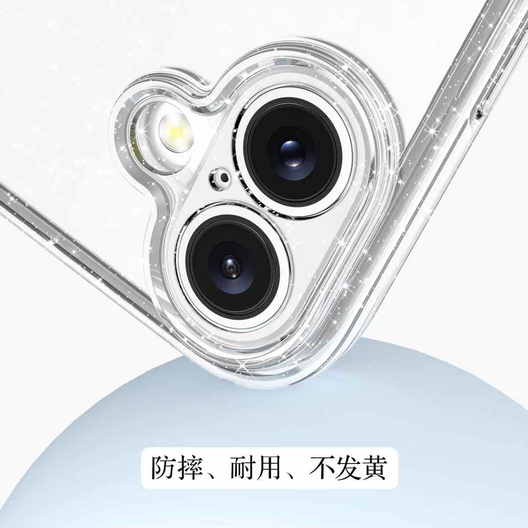  Shockproof phone case, quality clear transparent case for new iphone 17 series 