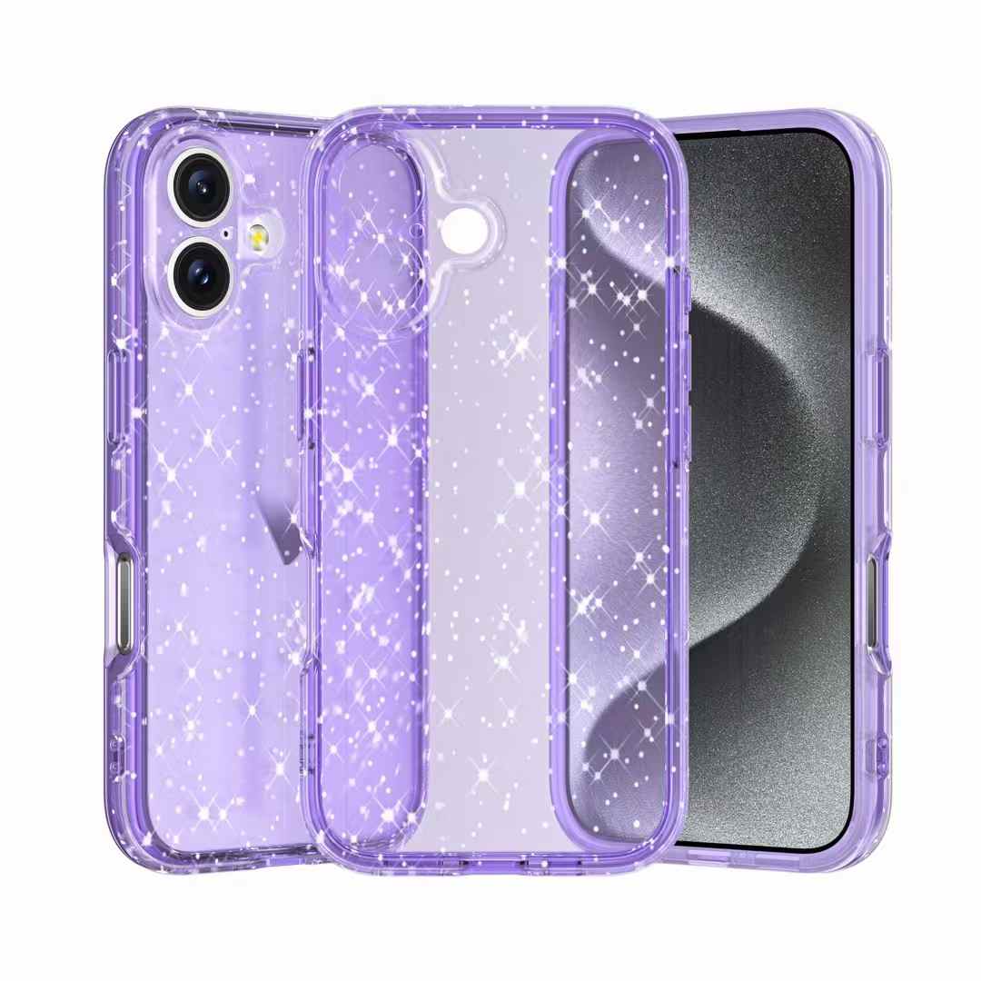  Shockproof phone case, quality clear transparent case for new iphone 17 series 