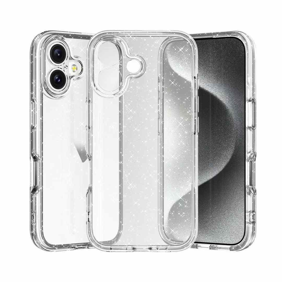  Shockproof phone case, quality clear transparent case for new iphone 17 series 