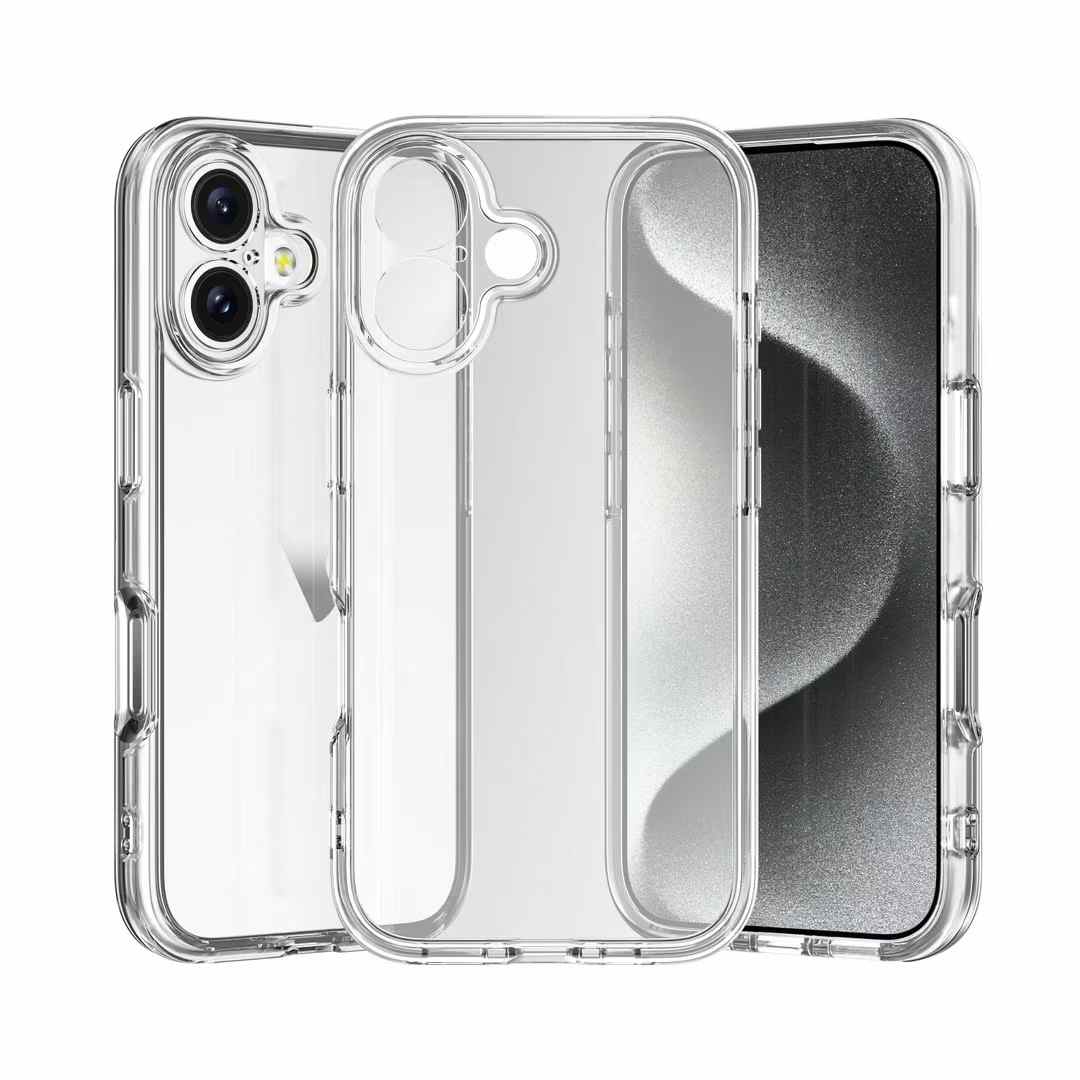 Shockproof phone case, quality clear transparent case for new iphone 17 series 