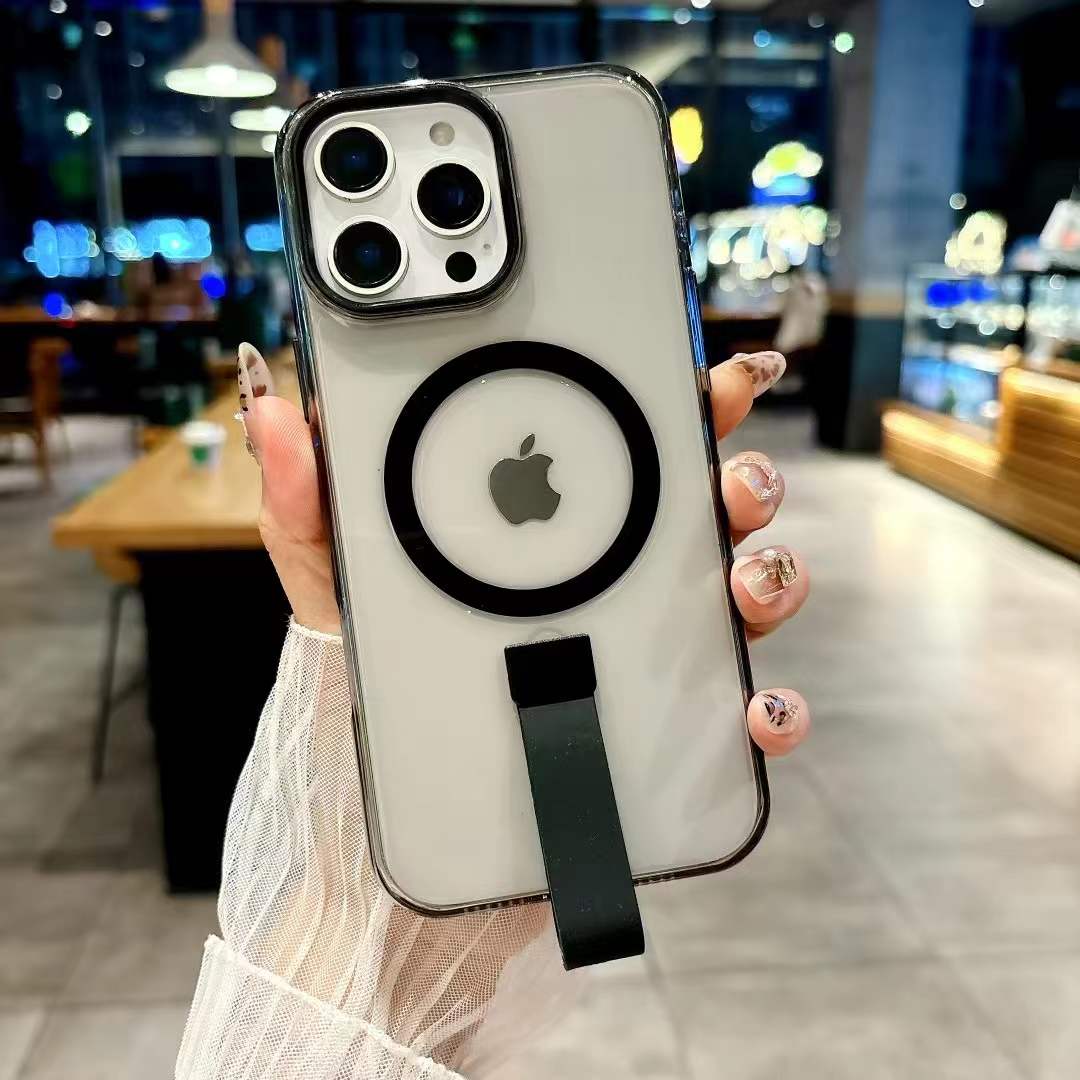 New iphone 17 mobile phone cases magsafe with carama and  Vertical bracket holder