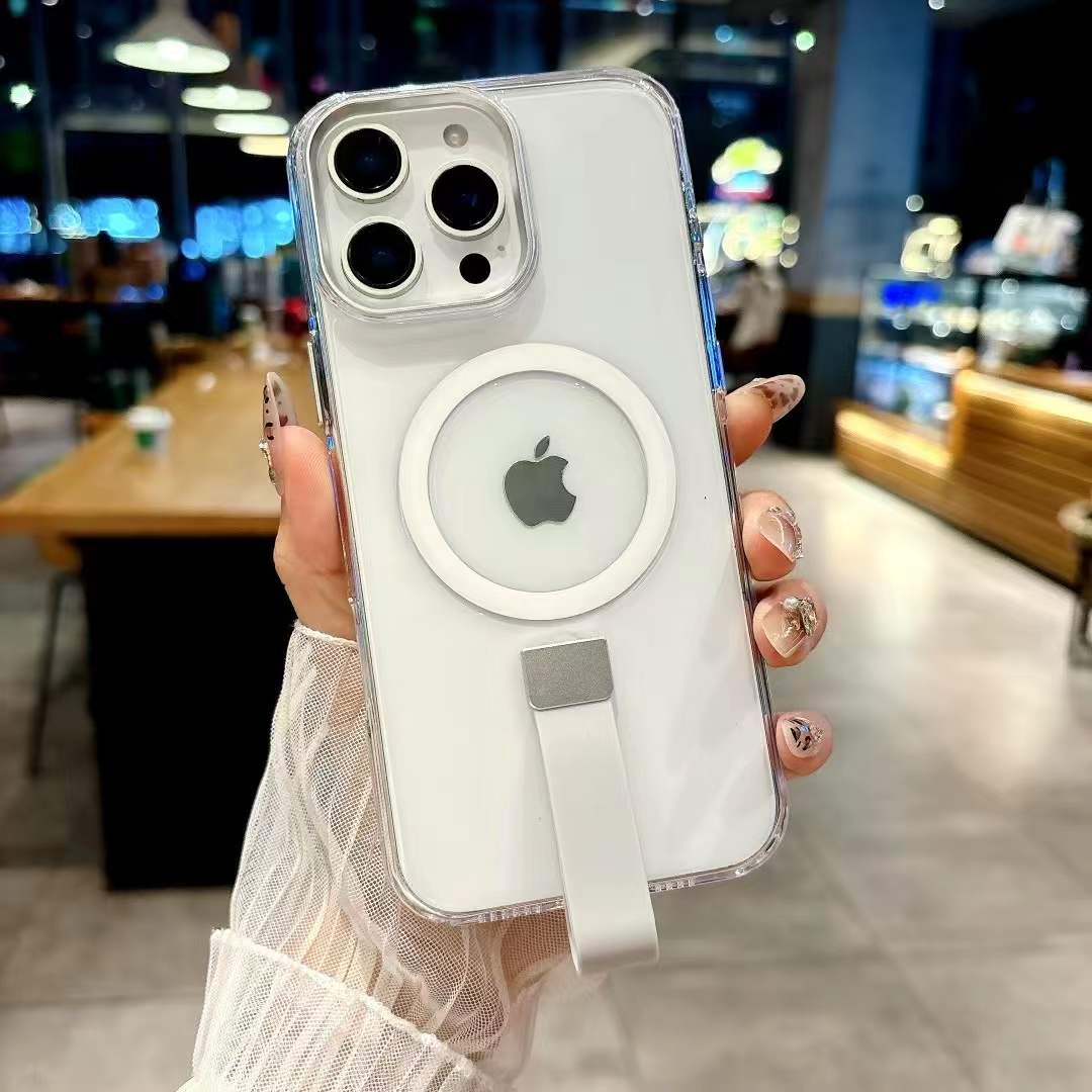 New iphone 17 mobile phone cases magsafe with carama and  Vertical bracket holder