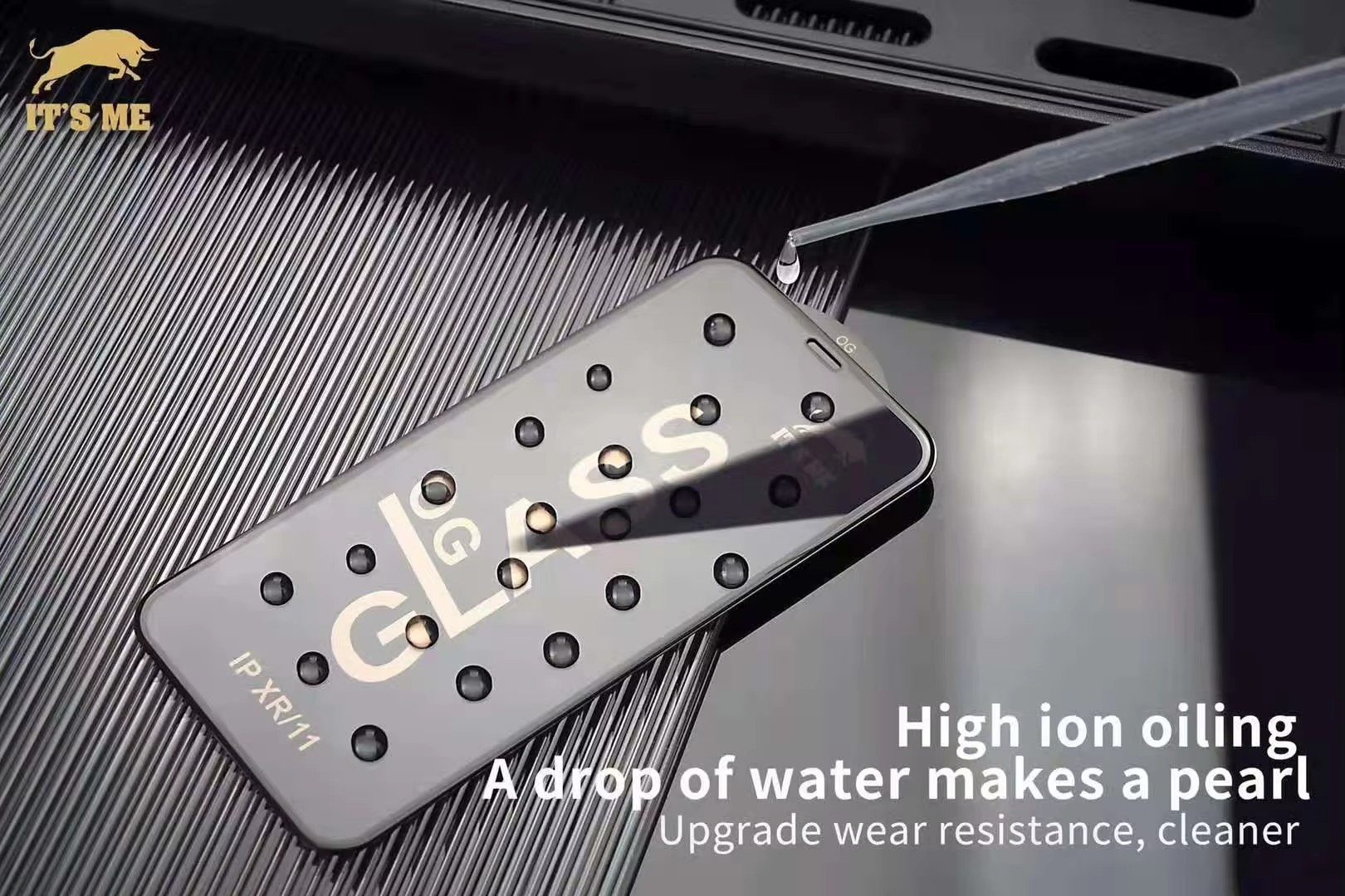 9H Glasses Phone Full Cover ESD Tempered glass Protector OG It's Me Glass