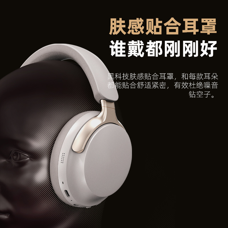   New 2025 ANC active noise cancelling HIFI high-quality wireless Bluetooth headsets WH-1000