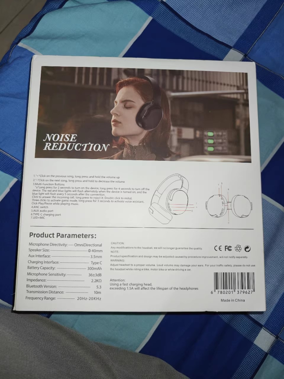 Pro-Grade Wireless Headphones Noise Cancellation & Gaming Mode 