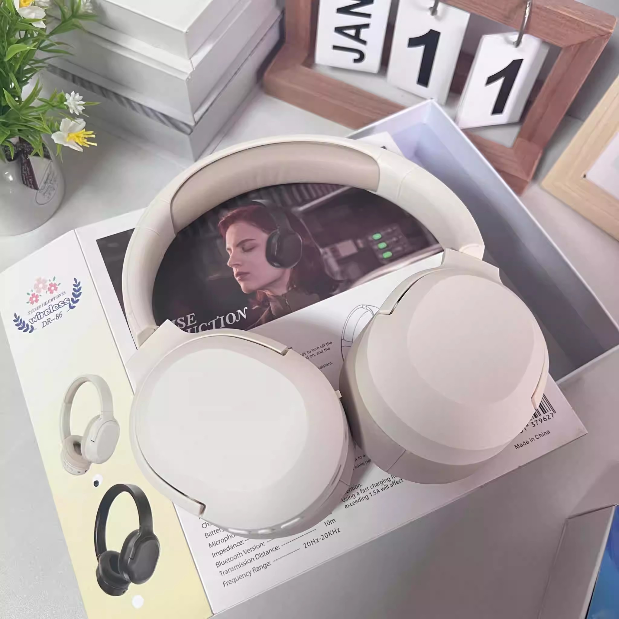 Pro-Grade Wireless Headphones Noise Cancellation & Gaming Mode 